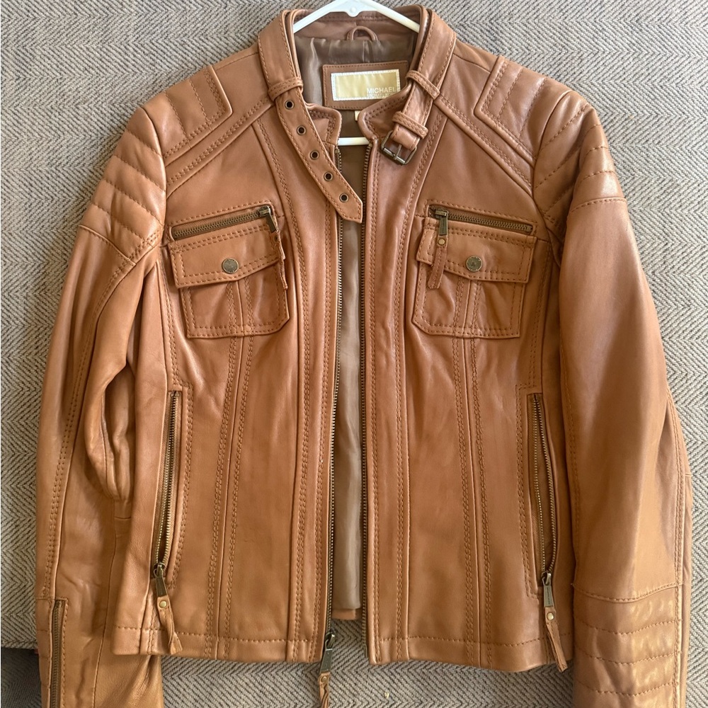 Michael Kors Leather Jacket